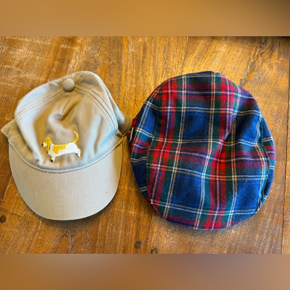 Janie & Jack Baby Boy Hat Bundle 6-12m